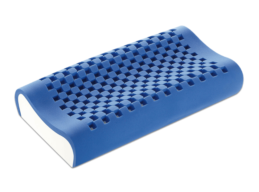 Cervical Dream Memory Blue Pillow tn