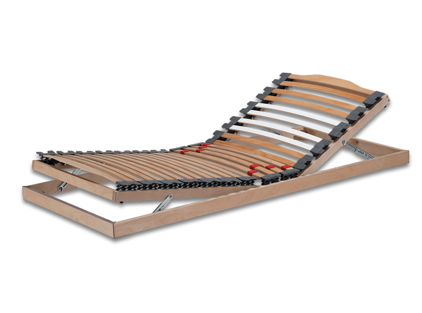 Dual Manual Slatted Bed Base tn