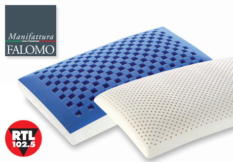 Cuscini Falomo.Dream Blue The Innovative Pillow By Manifattura Falomo