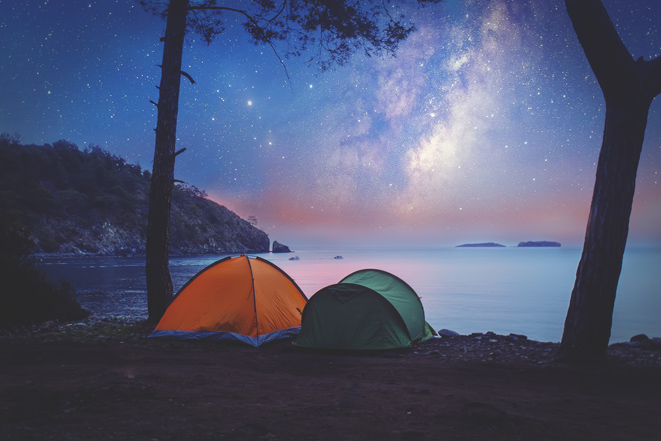 Any plans for the summer? Try out camping to find perfect sleep!